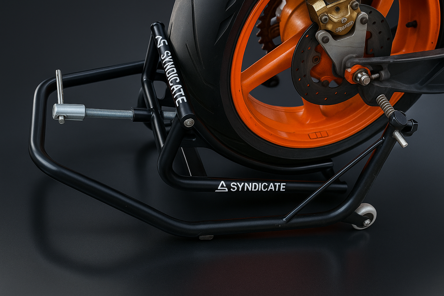 Convert Paddock Stand for Tyre Work